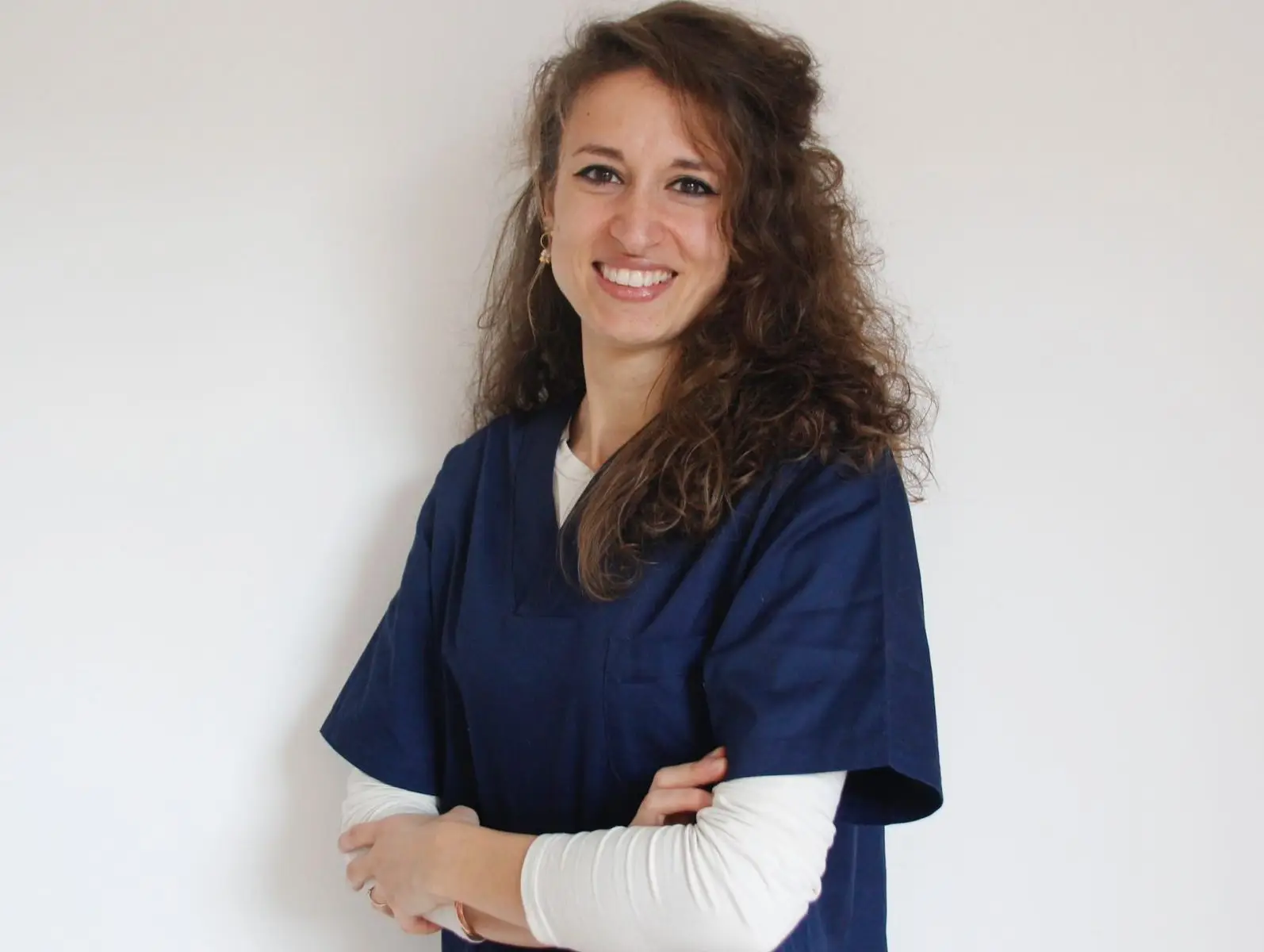 Foto in primo piano di Emanuela Pozzato